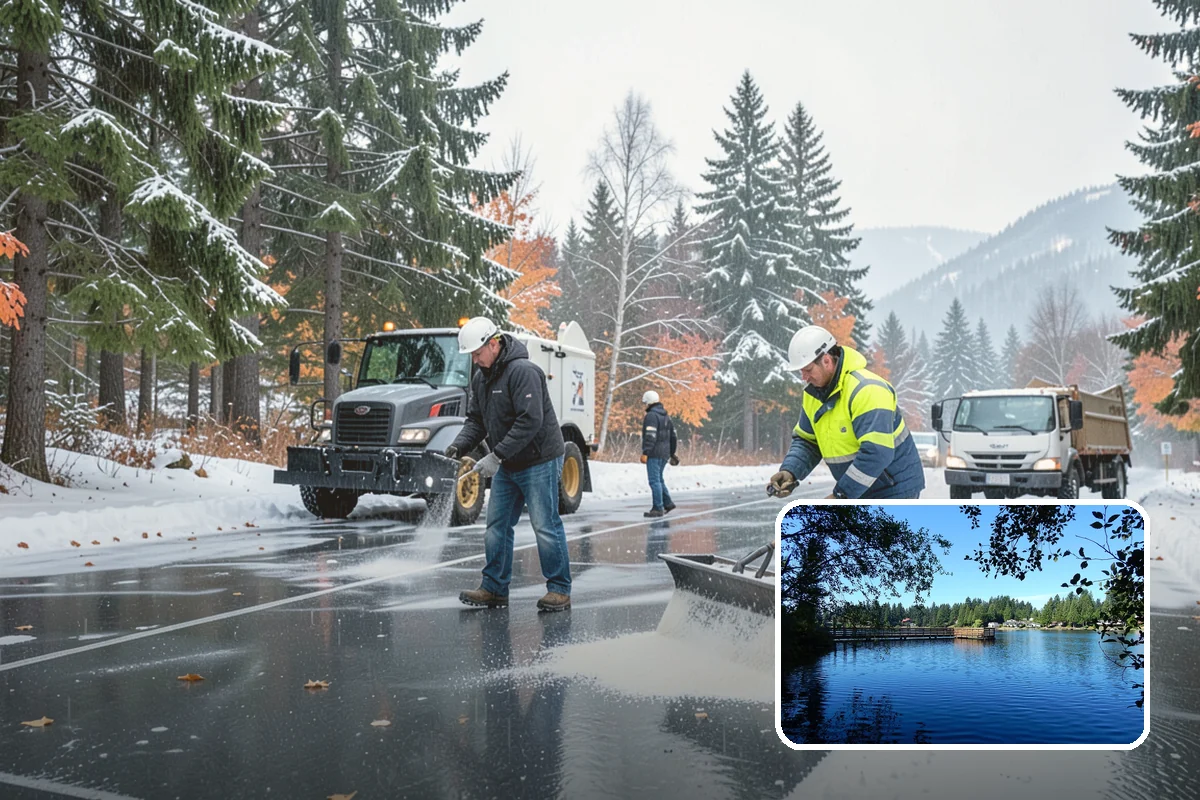 Warehouse Deicing in Federal Way, King County, WA - Keeps loading docks and trailer courts operational in a freeze