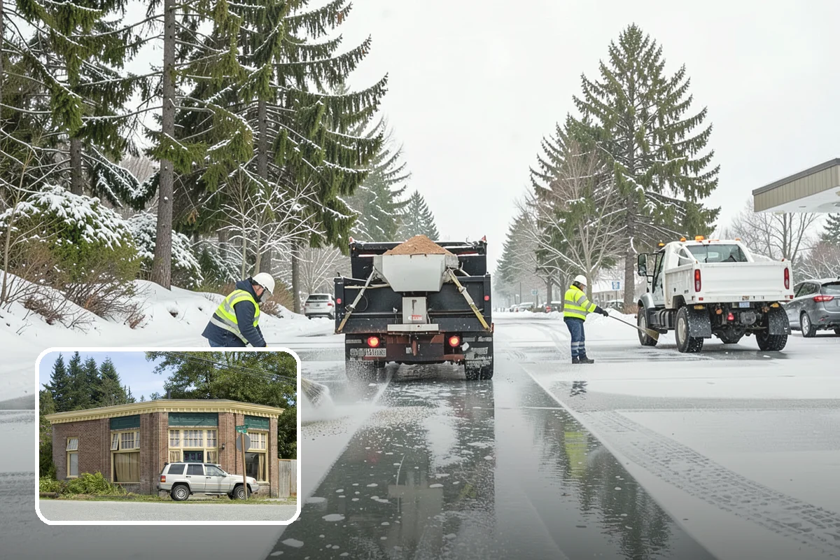 Warehouse Deicing in Hamilton, Skagit County, WA - Keeps loading docks and trailer courts operational in a freeze