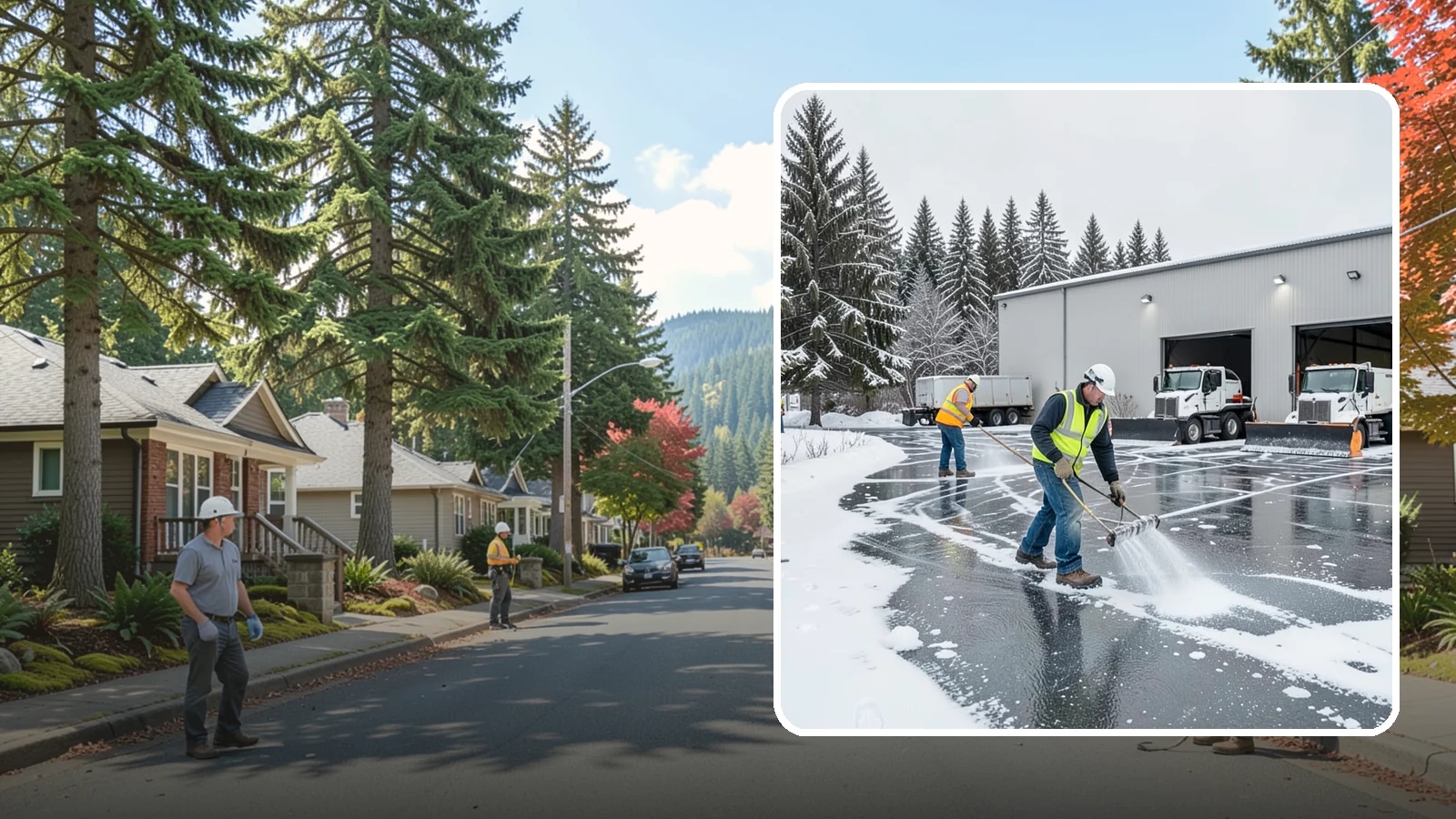 Warehouse Deicing in Hunts Point, King County, WA - Deicing for warehouses and distribution centers, keeping loading docks, trailer courts, and dock stairs clear so freight keeps...