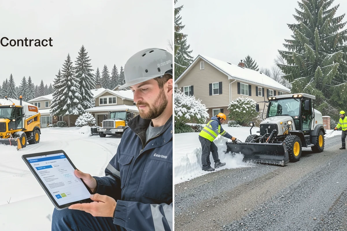Warehouse Deicing in Index, Snohomish County, WA - Map dock aprons, trailer lanes, stairs, and worker paths