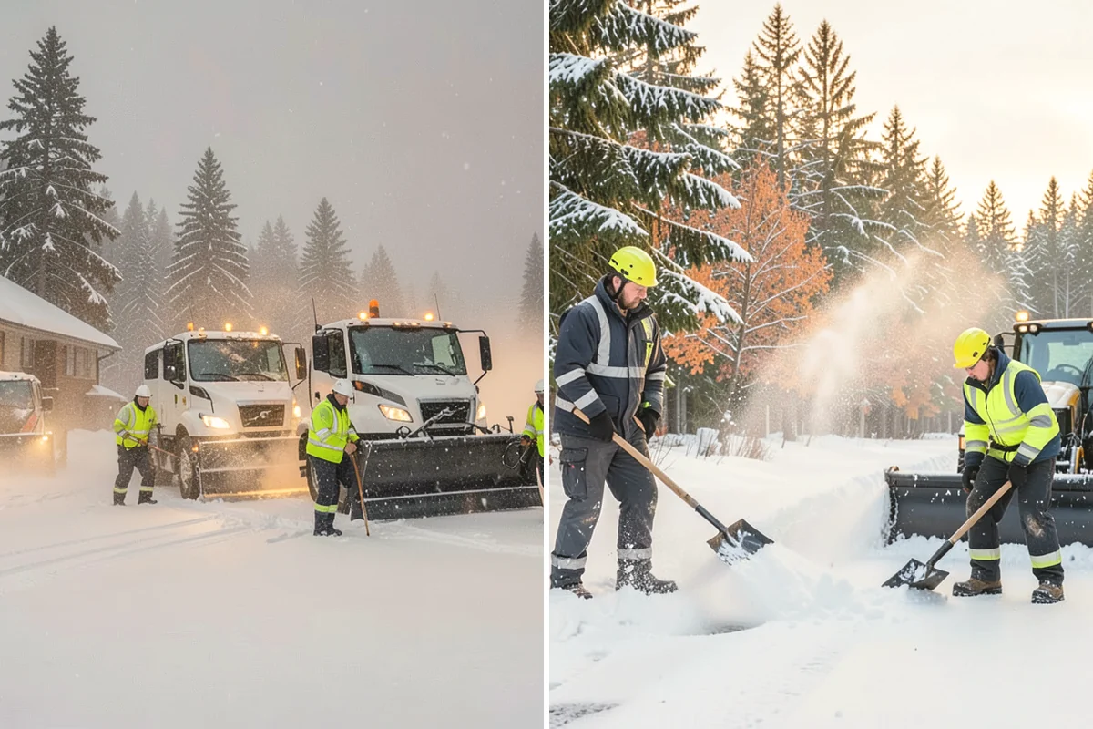 Warehouse Deicing in Issaquah, King County, WA - Map dock aprons, trailer lanes, stairs, and worker paths