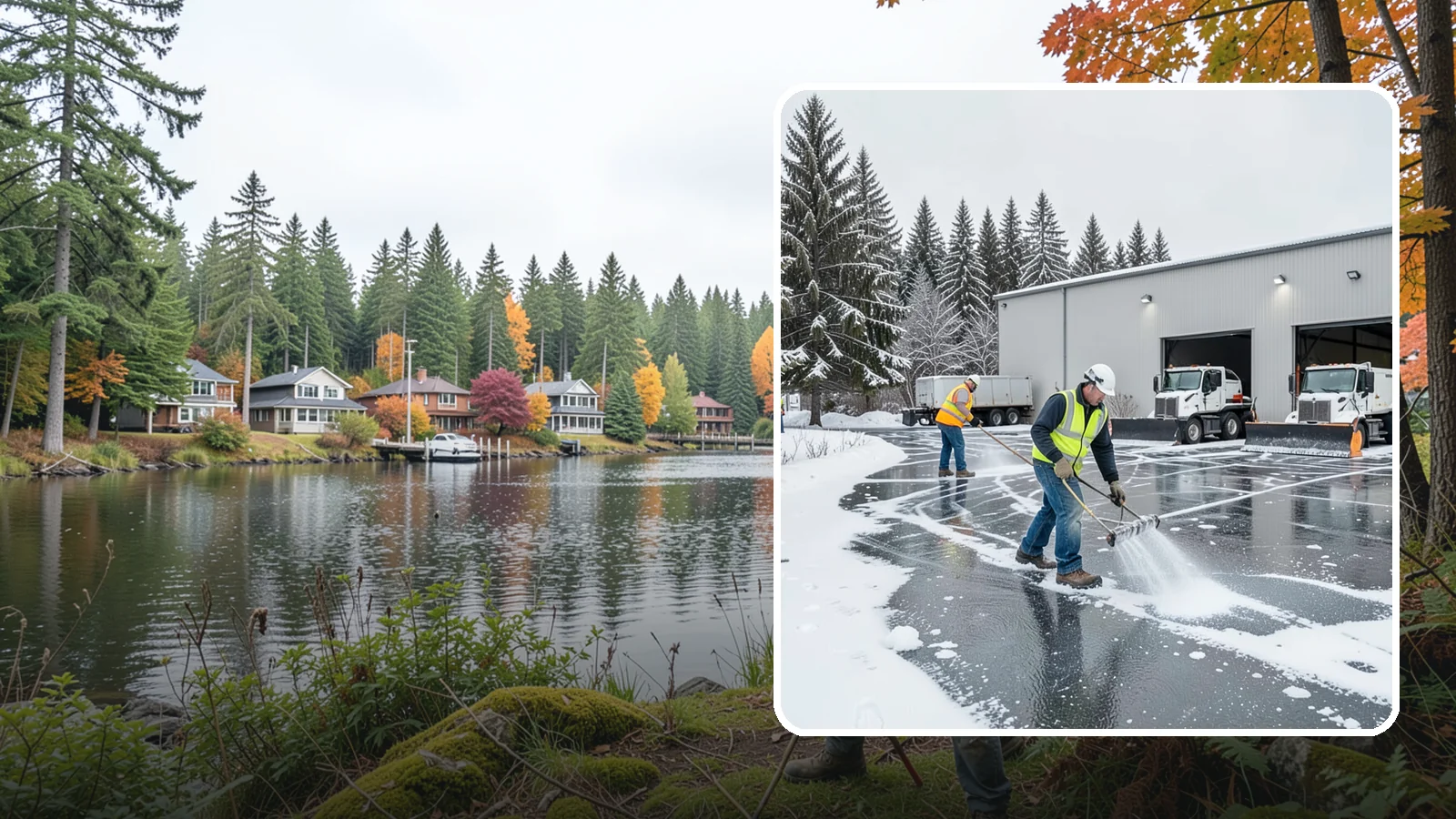 Warehouse Deicing in La Conner, Skagit County, WA - Deicing for warehouses and distribution centers, keeping loading docks, trailer courts, and dock stairs clear so freight keeps...