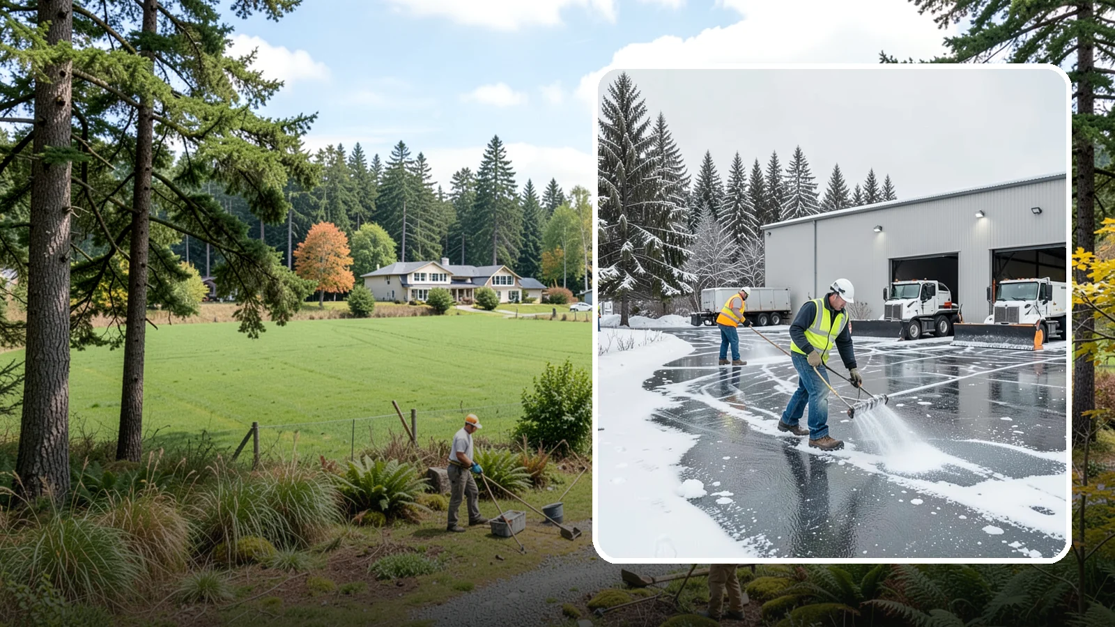Warehouse Deicing in Lyman, Skagit County, WA - Deicing for warehouses and distribution centers, keeping loading docks, trailer courts, and dock stairs clear so freight keeps...
