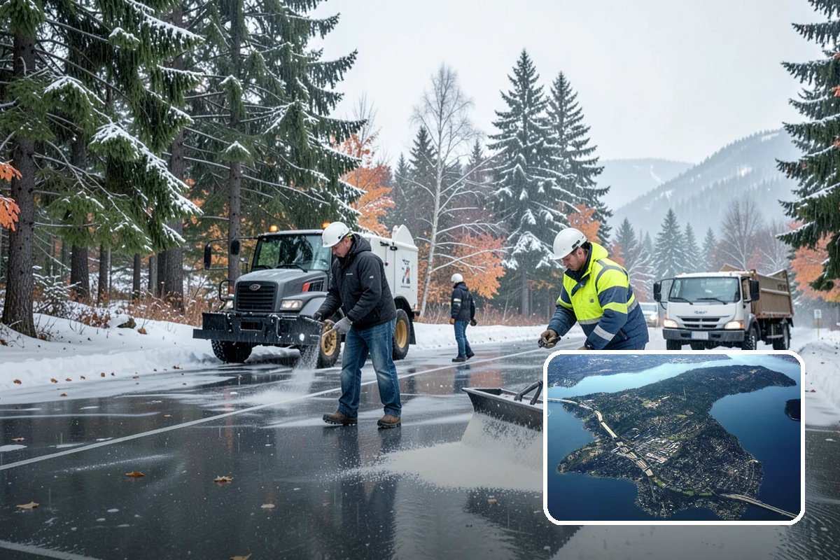 Warehouse Deicing in Mercer Island, King County, WA - Keeps loading docks and trailer courts operational in a freeze
