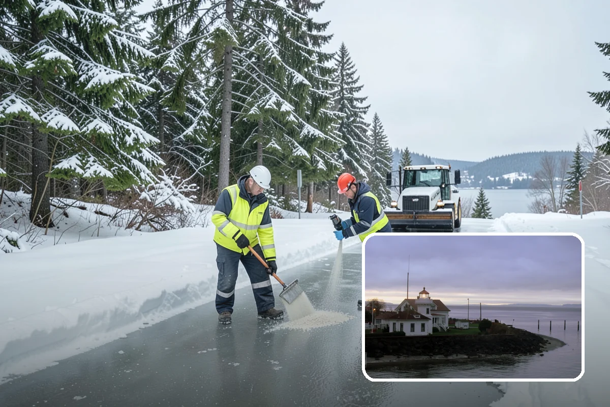 Warehouse Deicing in Mukilteo, Snohomish County, WA - Keeps loading docks and trailer courts operational in a freeze