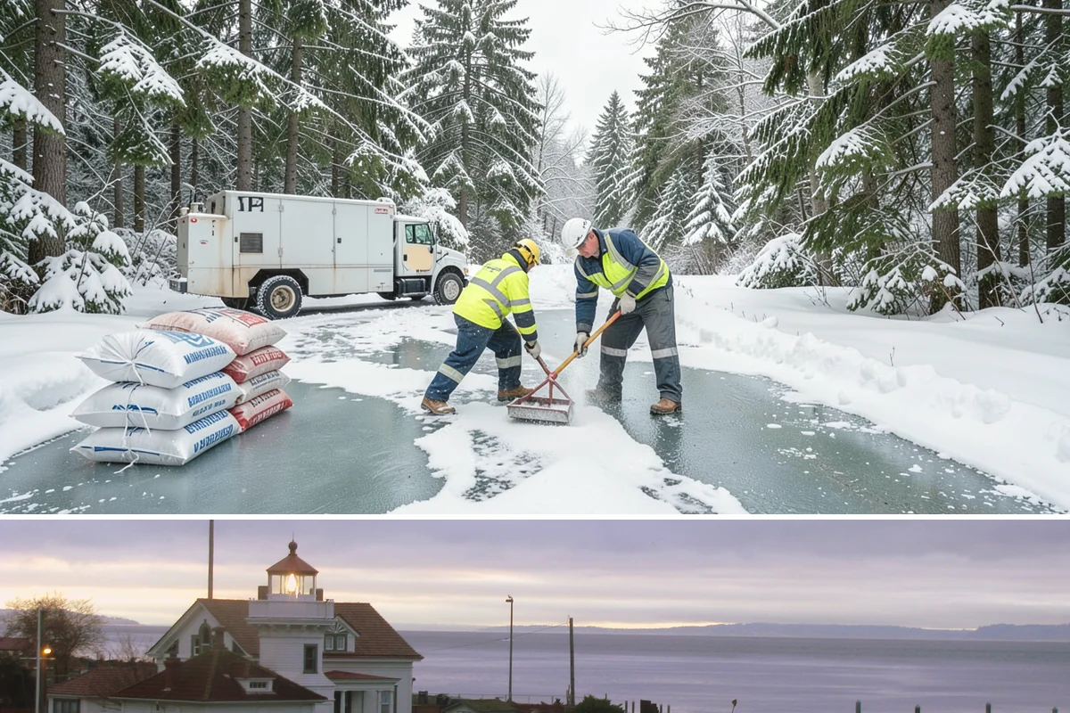 Warehouse Deicing in Mukilteo, Snohomish County, WA - Service is active through the winter shipping season, ramping up during freezing-rain events that threaten dock access and...