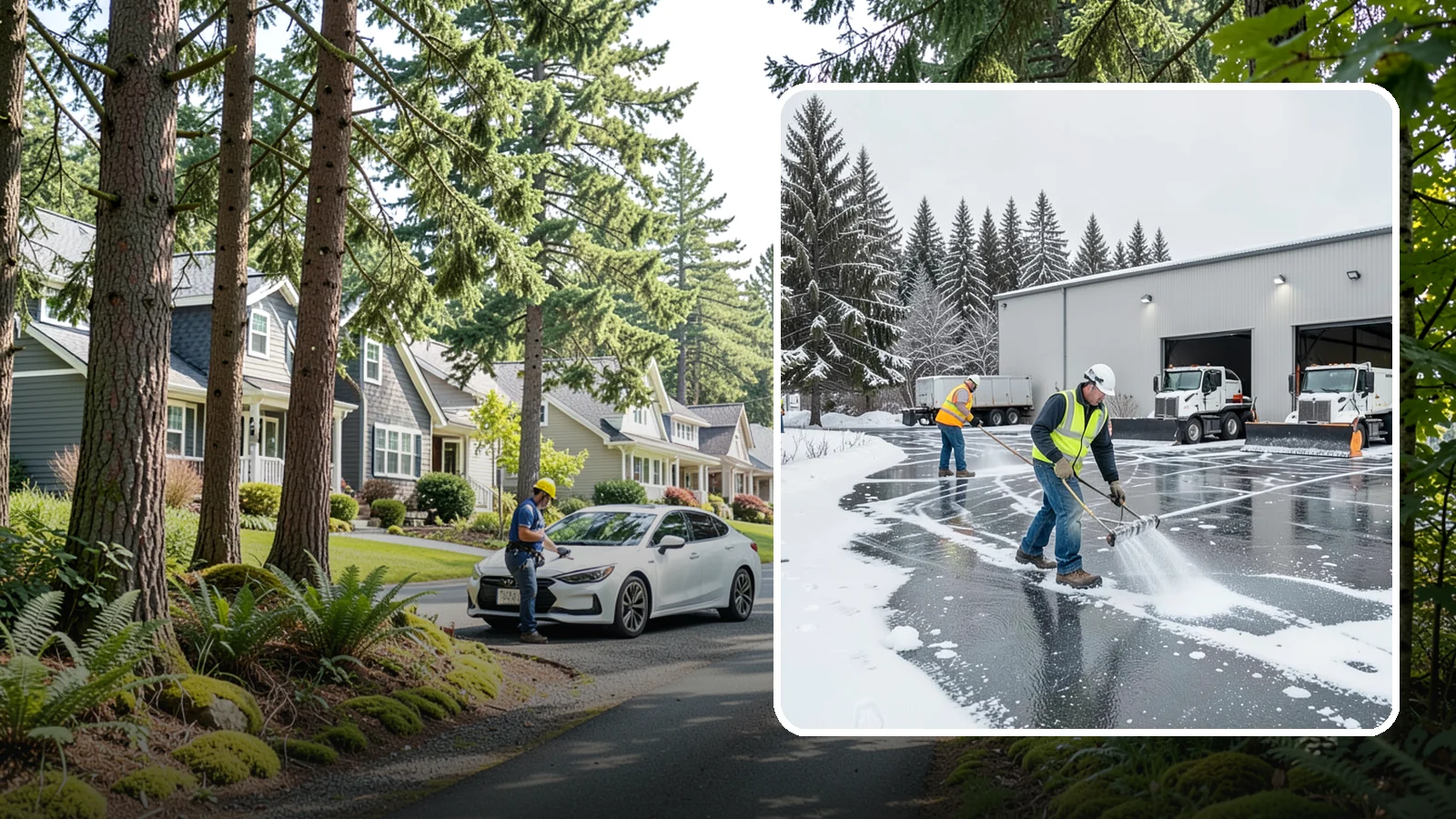 Warehouse Deicing in Normandy Park, King County, WA - Deicing for warehouses and distribution centers, keeping loading docks, trailer courts, and dock stairs clear so freight keeps...