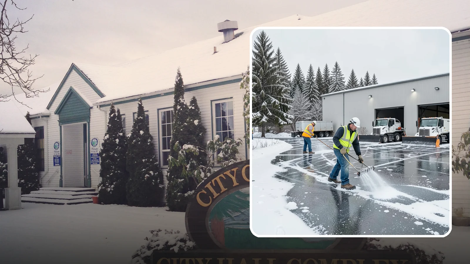 Warehouse Deicing in Pacific, King County, WA - Deicing for warehouses and distribution centers, keeping loading docks, trailer courts, and dock stairs clear so freight keeps...