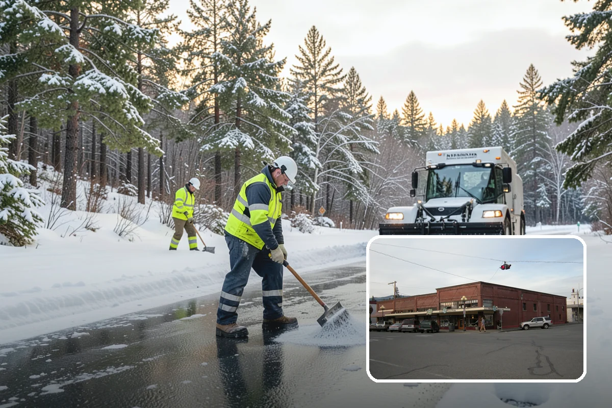 Warehouse Deicing in Sedro-Woolley, Skagit County, WA - Keeps loading docks and trailer courts operational in a freeze