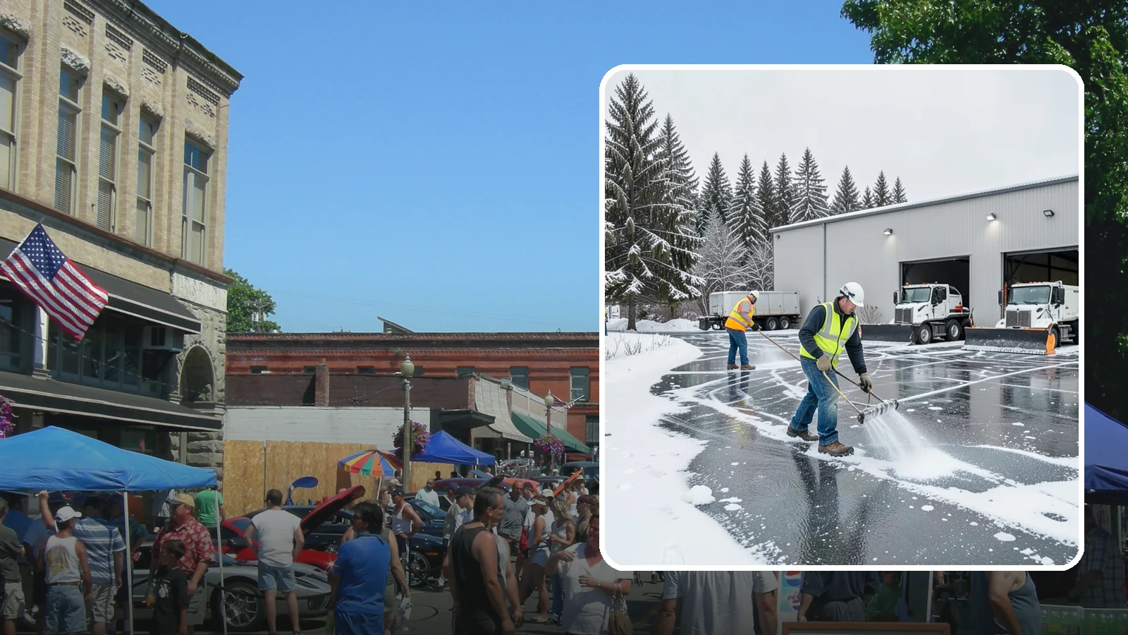 Warehouse Deicing in Snohomish, Snohomish County, WA - Deicing for warehouses and distribution centers, keeping loading docks, trailer courts, and dock stairs clear so freight keeps...