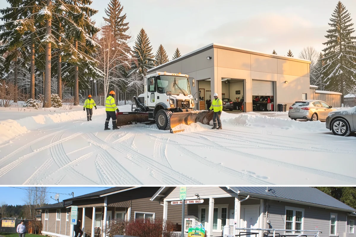 Warehouse Deicing in South Prairie, Pierce County, WA - Service is active through the winter shipping season, ramping up during freezing-rain events that threaten dock access and...