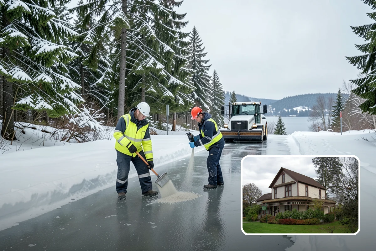 Warehouse Deicing in Sumner, Pierce County, WA - Keeps loading docks and trailer courts operational in a freeze
