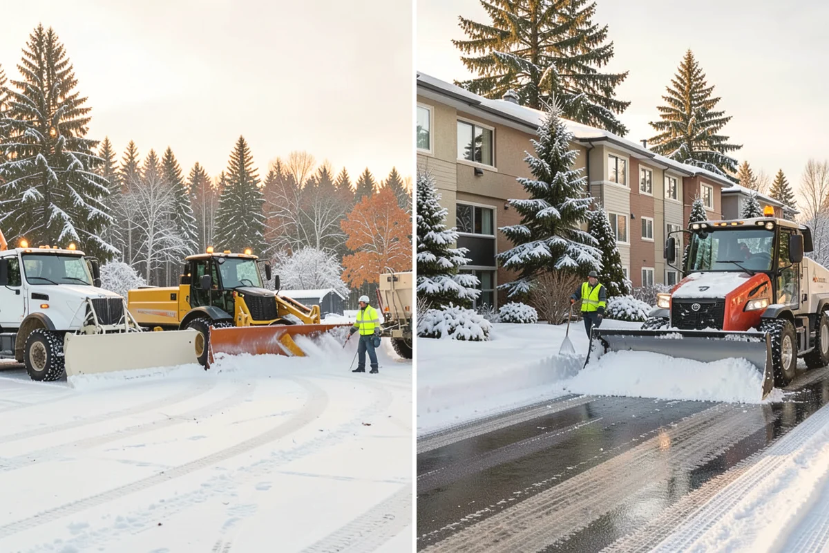 Warehouse Deicing in Tacoma, Pierce County, WA - Map dock aprons, trailer lanes, stairs, and worker paths