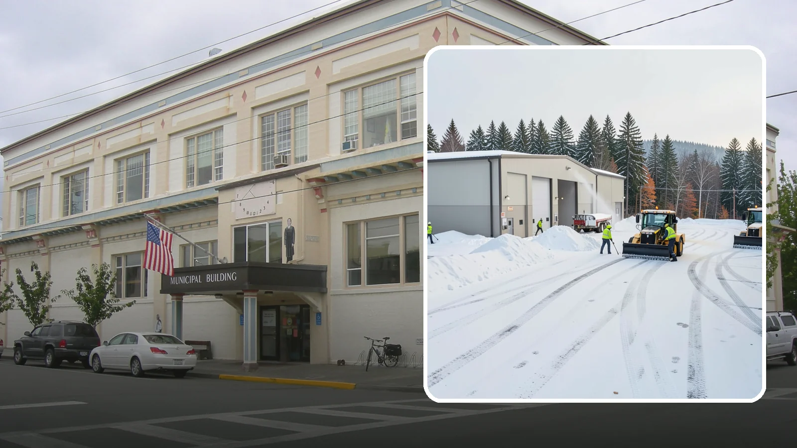 Warehouse Parking Lot Snow Removal in Anacortes, Skagit County, WA - We clear warehouse lots, dock aprons, and truck lanes so Western Washington freight keeps flowing in winter.