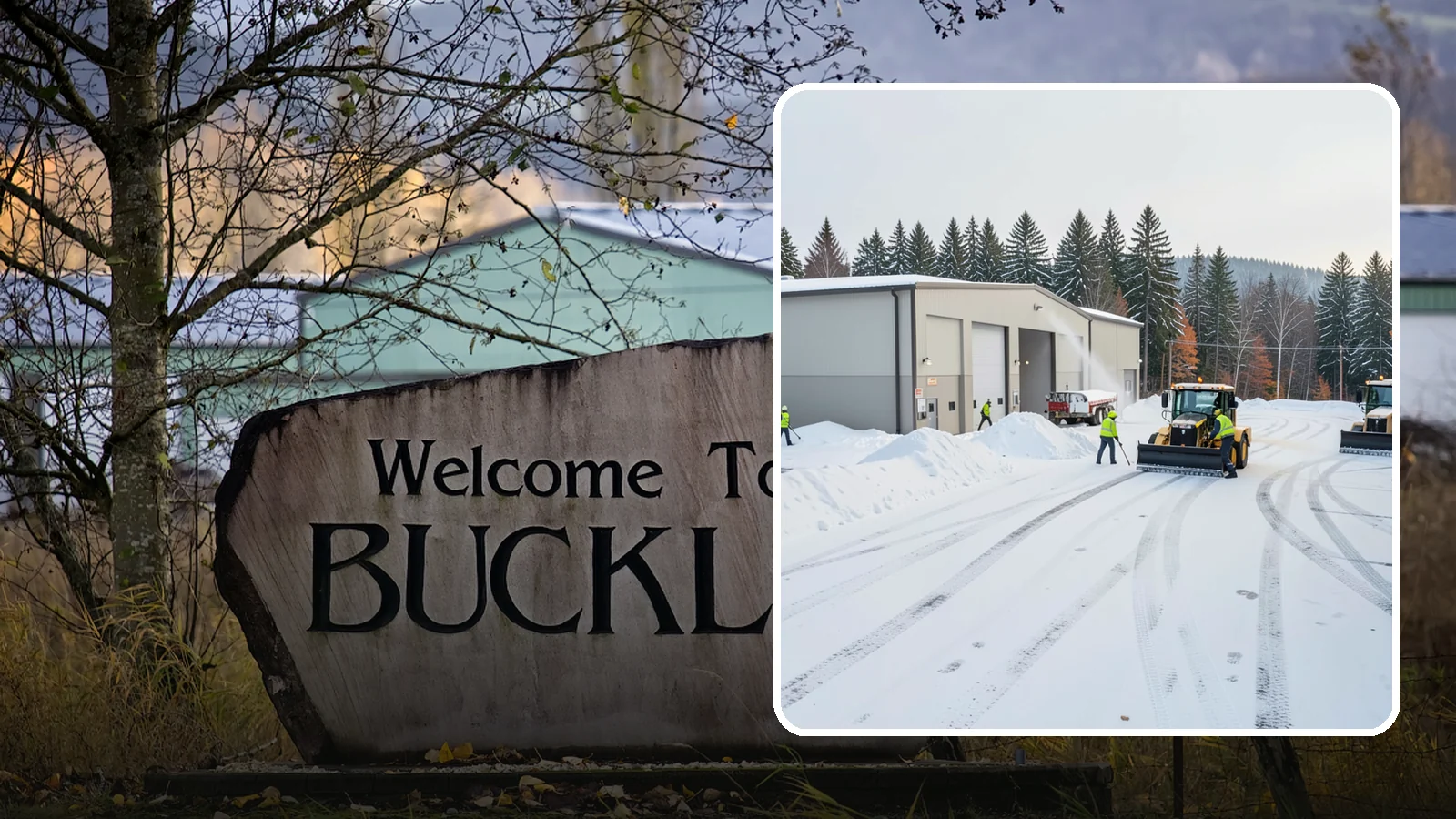Warehouse Parking Lot Snow Removal in Buckley, Pierce County, WA - We clear warehouse lots, dock aprons, and truck lanes so Western Washington freight keeps flowing in winter.