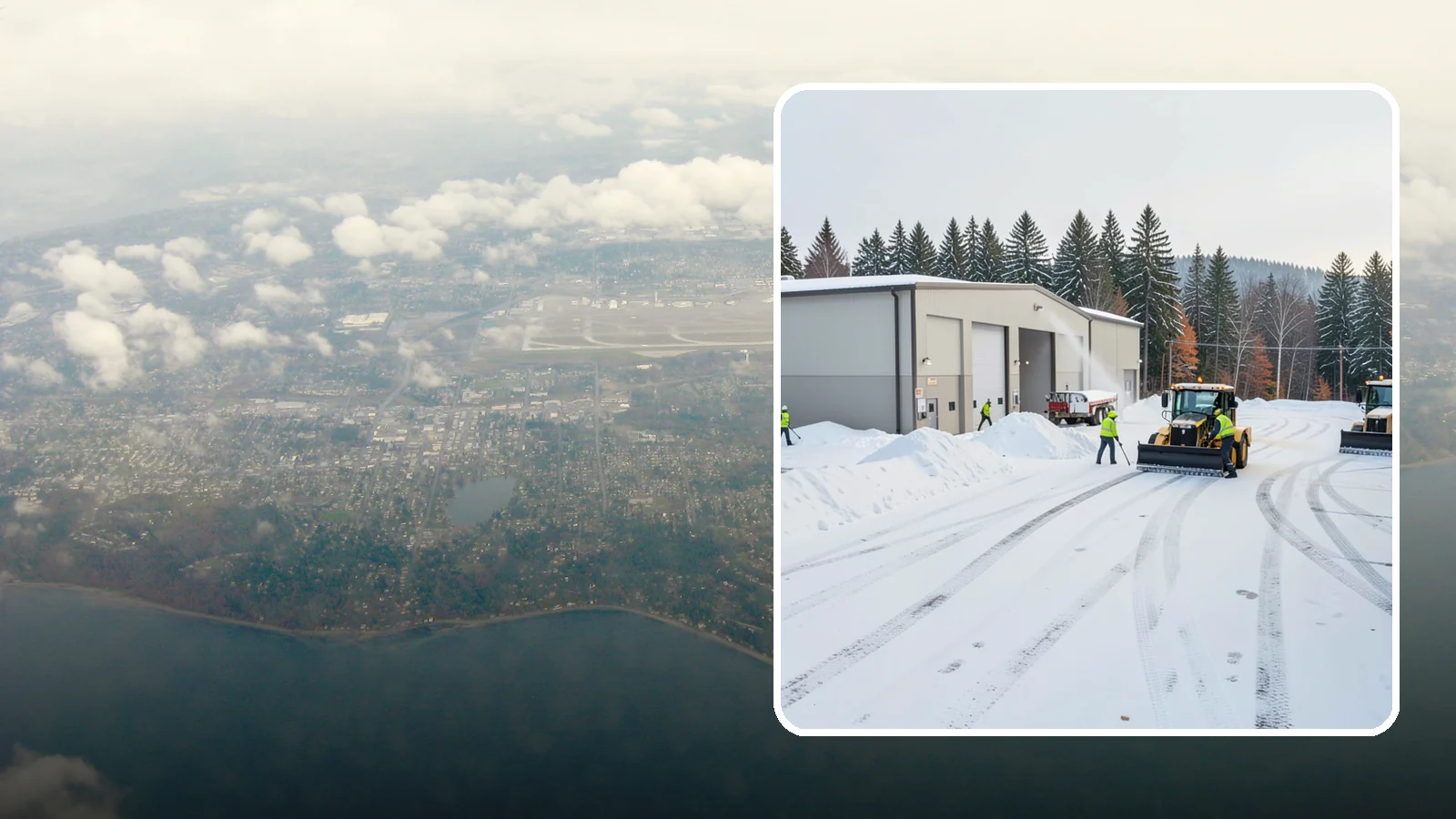 Warehouse Parking Lot Snow Removal in Burien, King County, WA - We clear warehouse lots, dock aprons, and truck lanes so Western Washington freight keeps flowing in winter.