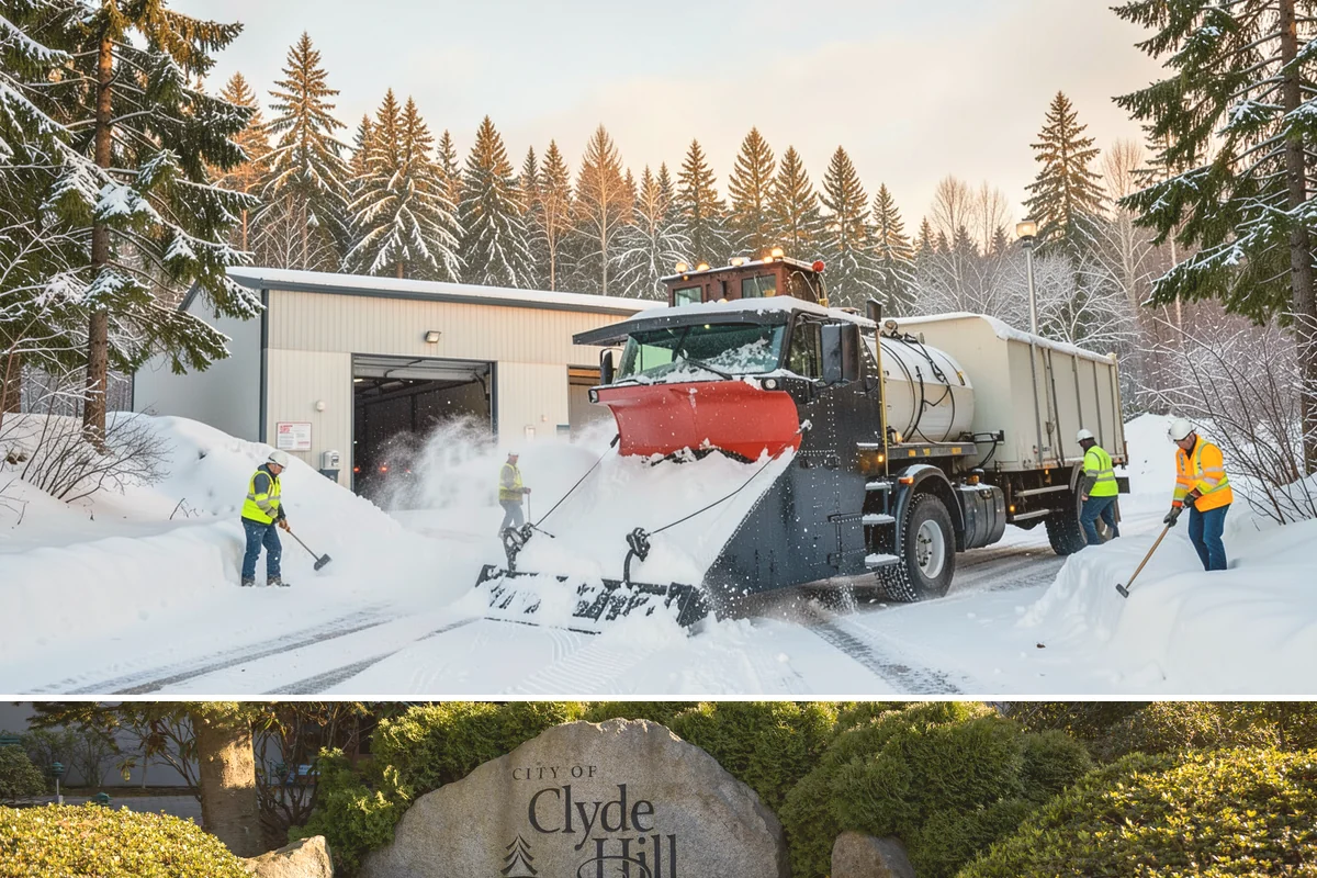 Warehouse Parking Lot Snow Removal in Clyde Hill, King County, WA - Warehouse lots across Western Washington face peak snow disruption from December through February, when cold nights threaten...