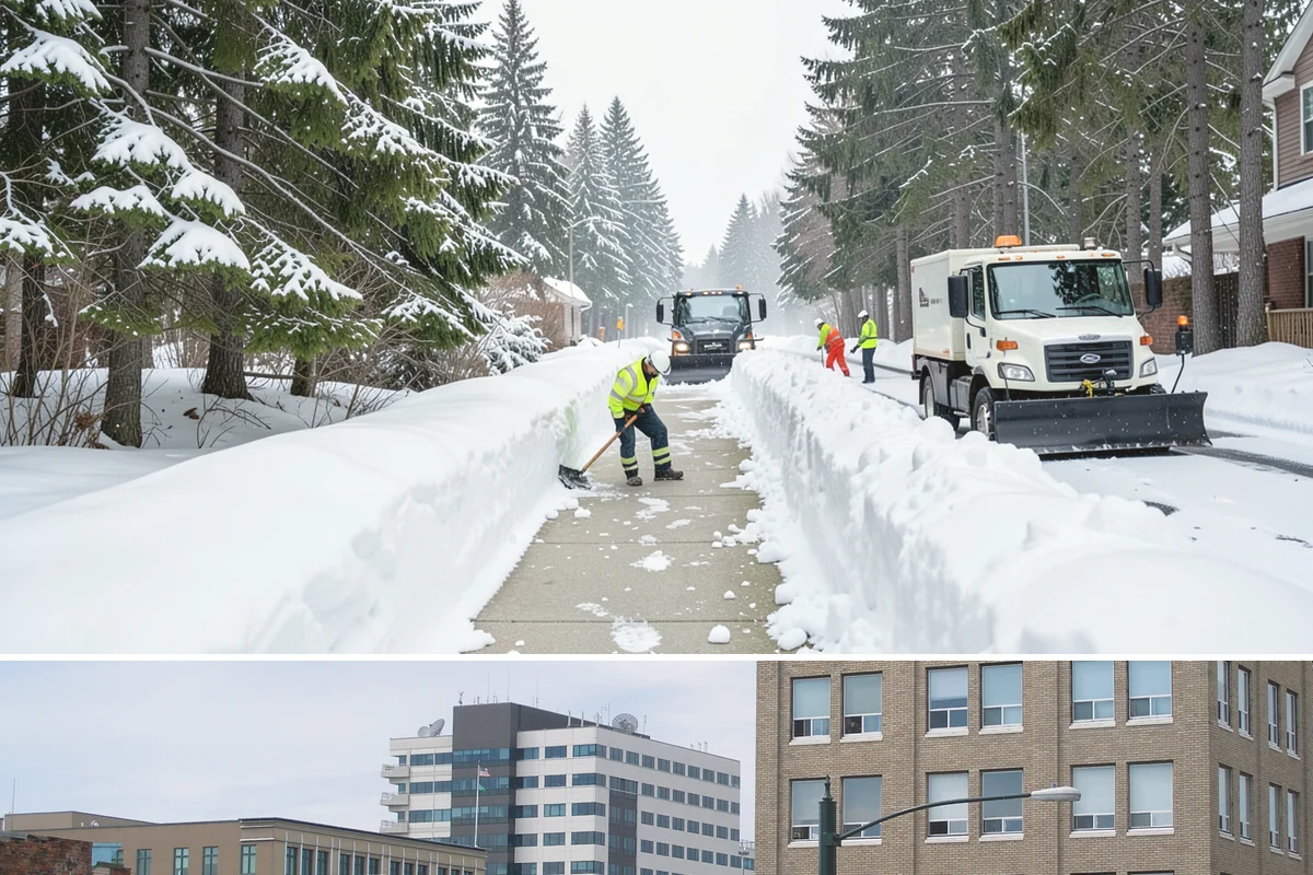 Warehouse Parking Lot Snow Removal in Everett, Snohomish County, WA - Warehouse lots across Western Washington face peak snow disruption from December through February, when cold nights threaten...