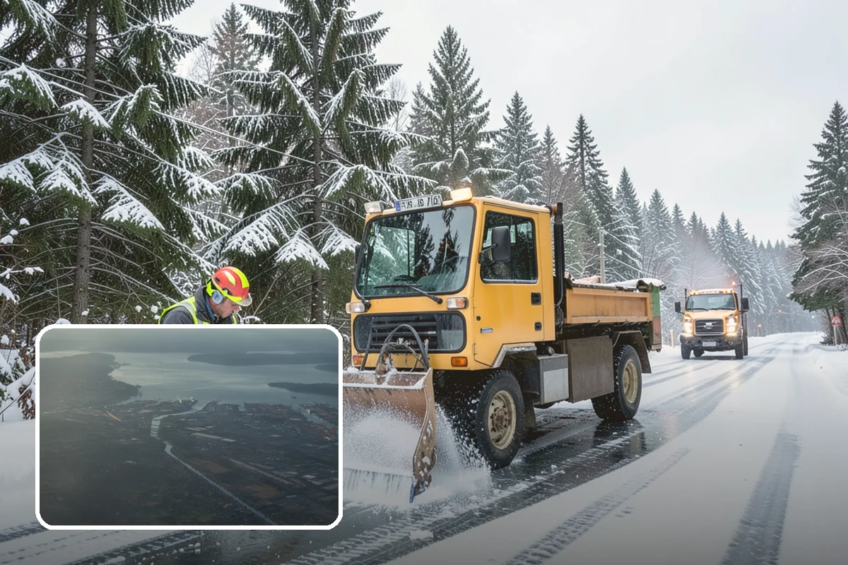 Warehouse Parking Lot Snow Removal in Fife, Pierce County, WA - Dock aprons and truck lanes stay open to protect freight throughput