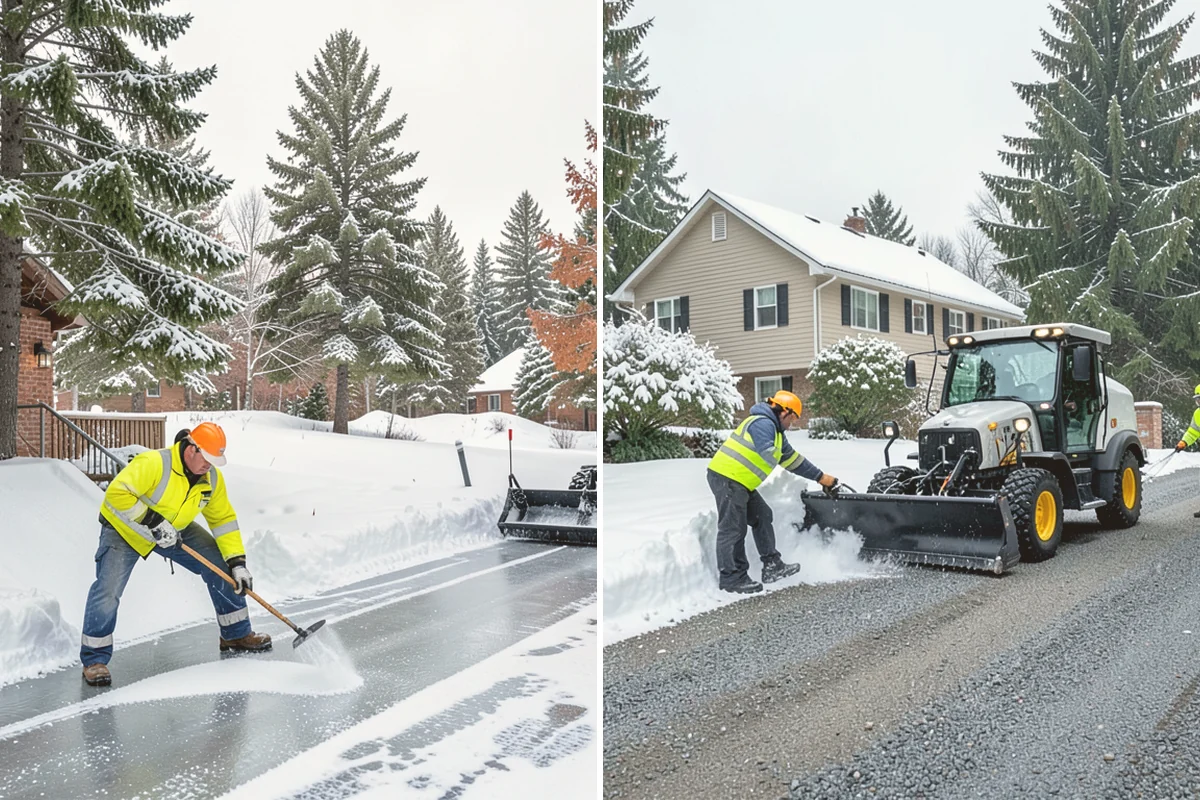 Warehouse Parking Lot Snow Removal in Fife, Pierce County, WA - Map trailer staging, dock aprons, and driver parking with the site