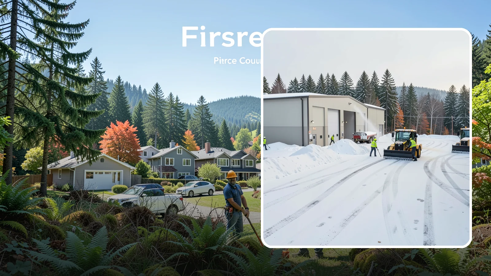 Warehouse Parking Lot Snow Removal in Fircrest, Pierce County, WA - We clear warehouse lots, dock aprons, and truck lanes so Western Washington freight keeps flowing in winter.
