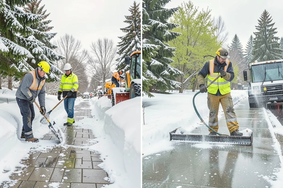 Warehouse Parking Lot Snow Removal in Index, Snohomish County, WA - Map trailer staging, dock aprons, and driver parking with the site