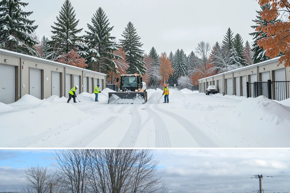 Warehouse Parking Lot Snow Removal in Langley, Island County, WA - Warehouse lots across Western Washington face peak snow disruption from December through February, when cold nights threaten...