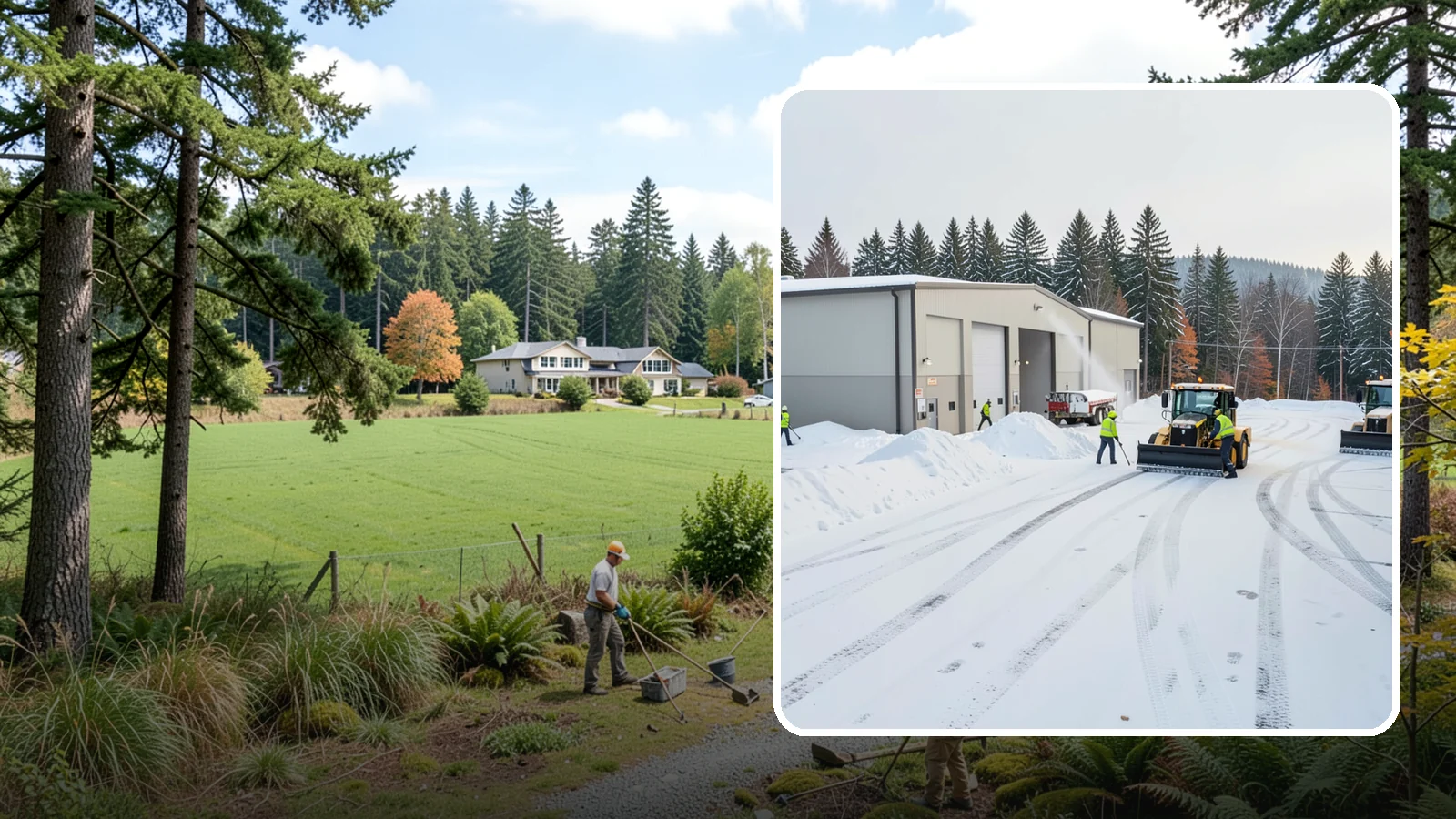 Warehouse Parking Lot Snow Removal in Lyman, Skagit County, WA - We clear warehouse lots, dock aprons, and truck lanes so Western Washington freight keeps flowing in winter.
