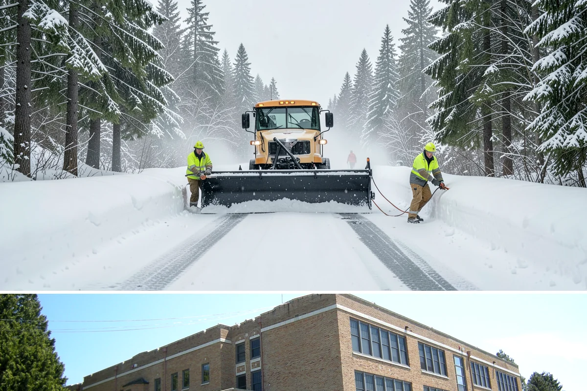 Warehouse Parking Lot Snow Removal in Maple Valley, King County, WA - Warehouse lots across Western Washington face peak snow disruption from December through February, when cold nights threaten...