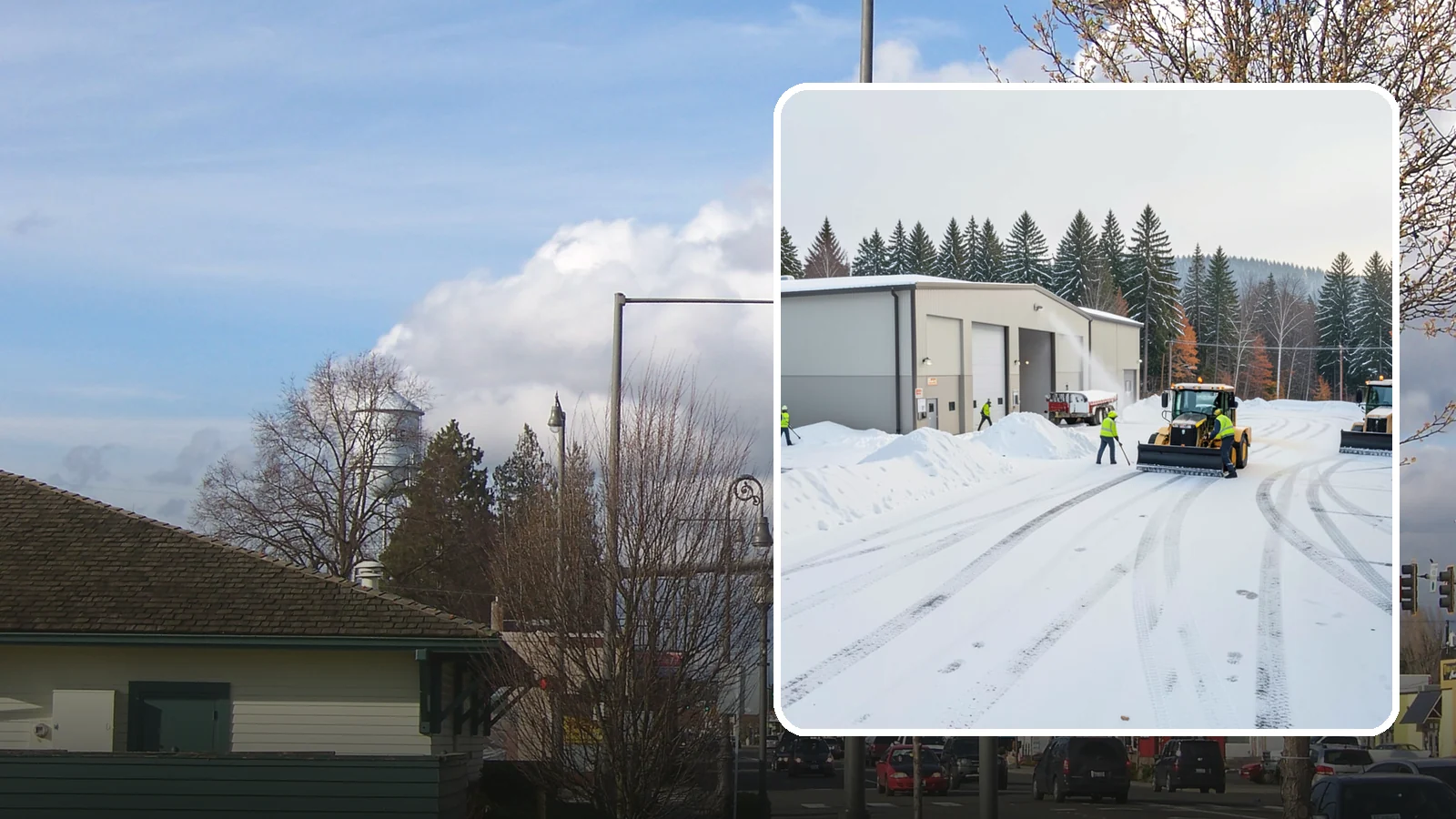 Warehouse Parking Lot Snow Removal in Marysville, Snohomish County, WA - We clear warehouse lots, dock aprons, and truck lanes so Western Washington freight keeps flowing in winter.