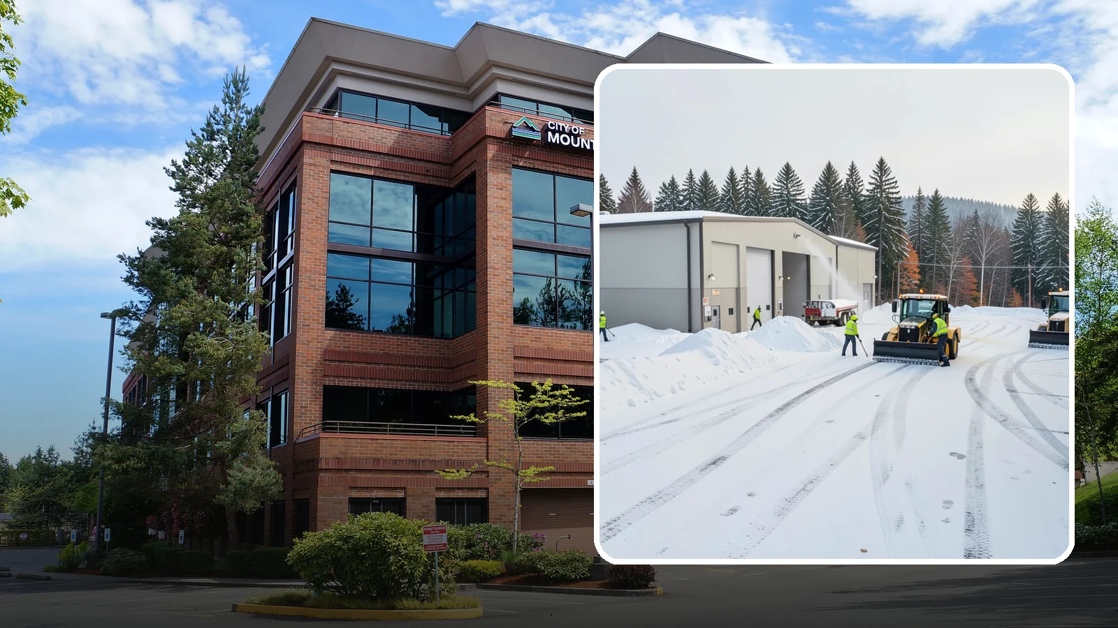 Warehouse Parking Lot Snow Removal in Mountlake Terrace, Snohomish County, WA - We clear warehouse lots, dock aprons, and truck lanes so Western Washington freight keeps flowing in winter.