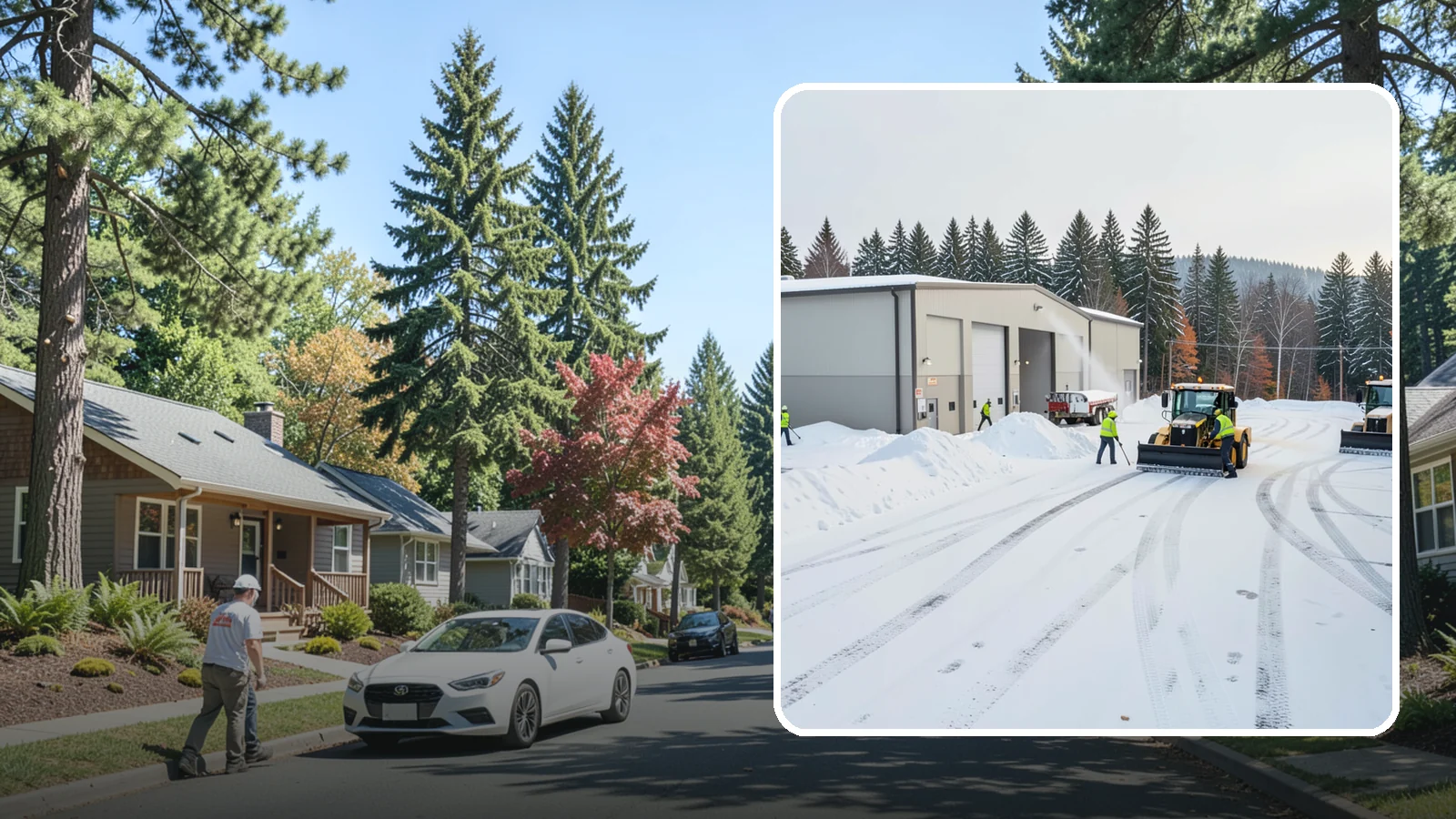 Warehouse Parking Lot Snow Removal in Orting, Pierce County, WA - We clear warehouse lots, dock aprons, and truck lanes so Western Washington freight keeps flowing in winter.