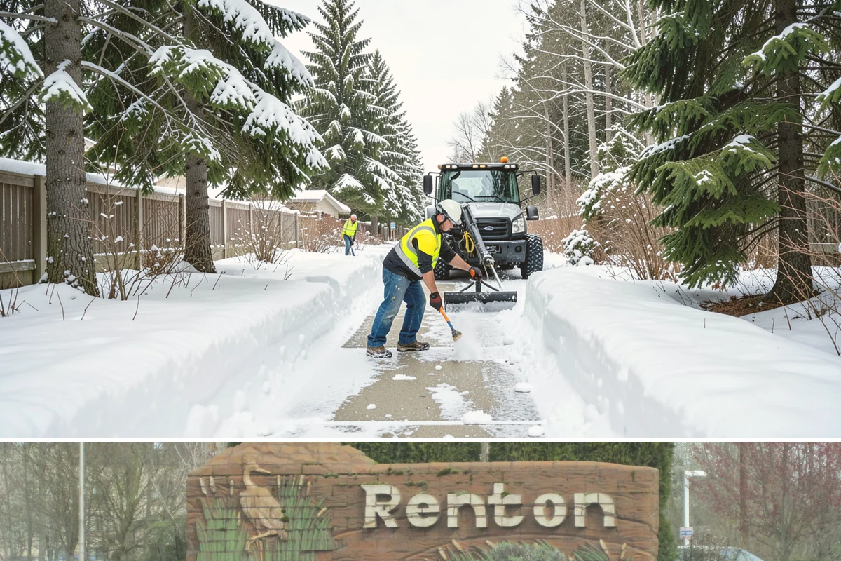 Warehouse Parking Lot Snow Removal in Renton, King County, WA - Warehouse lots across Western Washington face peak snow disruption from December through February, when cold nights threaten...