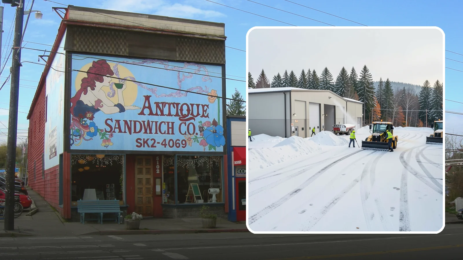 Warehouse Parking Lot Snow Removal in Ruston, Pierce County, WA - We clear warehouse lots, dock aprons, and truck lanes so Western Washington freight keeps flowing in winter.
