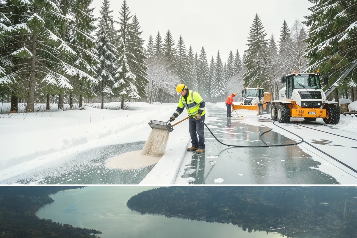 Warehouse Parking Lot Snow Removal in Sammamish, King County, WA - Warehouse lots across Western Washington face peak snow disruption from December through February, when cold nights threaten...