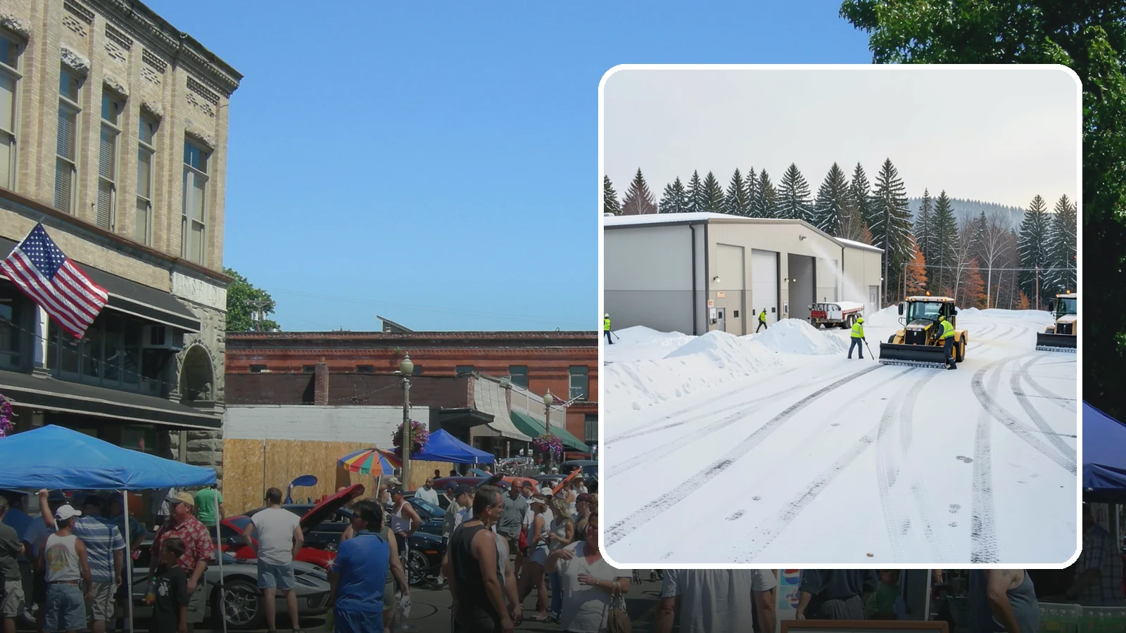 Warehouse Parking Lot Snow Removal in Snohomish, Snohomish County, WA - We clear warehouse lots, dock aprons, and truck lanes so Western Washington freight keeps flowing in winter.