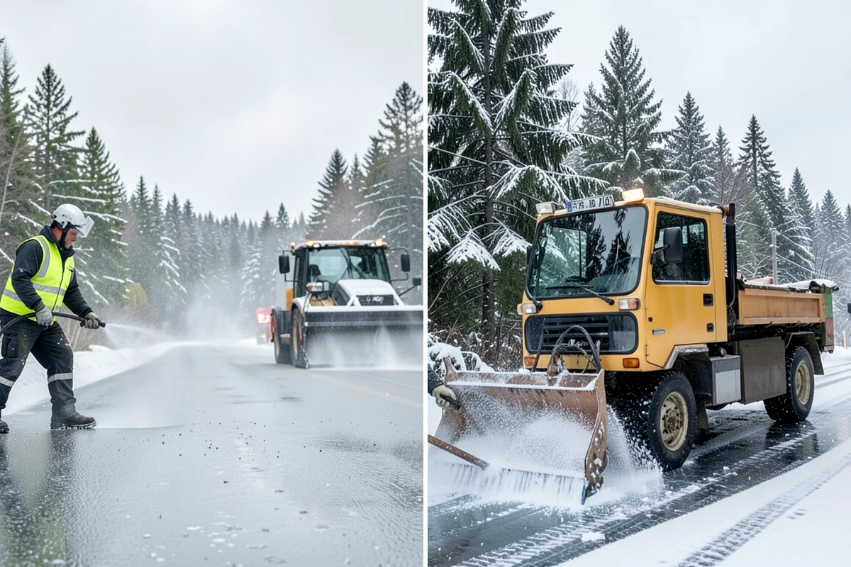 Warehouse Parking Lot Snow Removal in Snoqualmie, King County, WA - Map trailer staging, dock aprons, and driver parking with the site