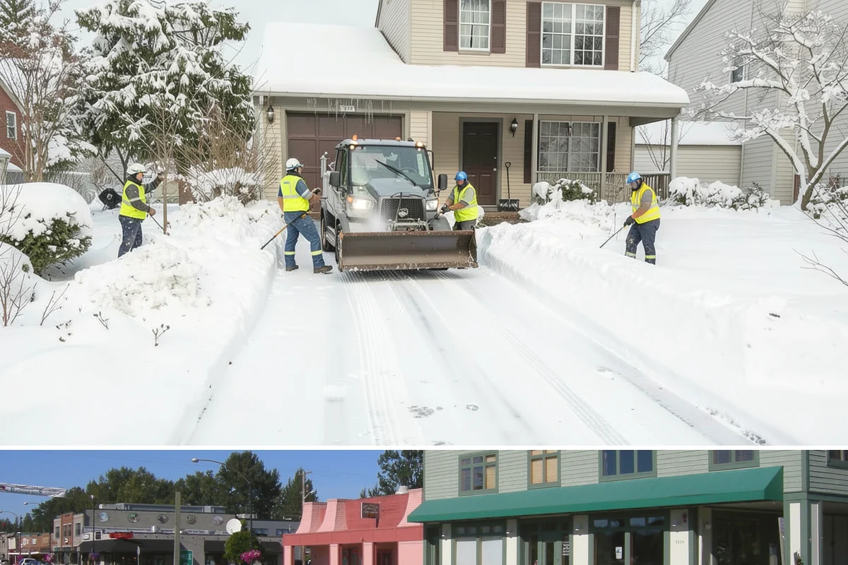 Warehouse Parking Lot Snow Removal in Snoqualmie, King County, WA - Warehouse lots across Western Washington face peak snow disruption from December through February, when cold nights threaten...