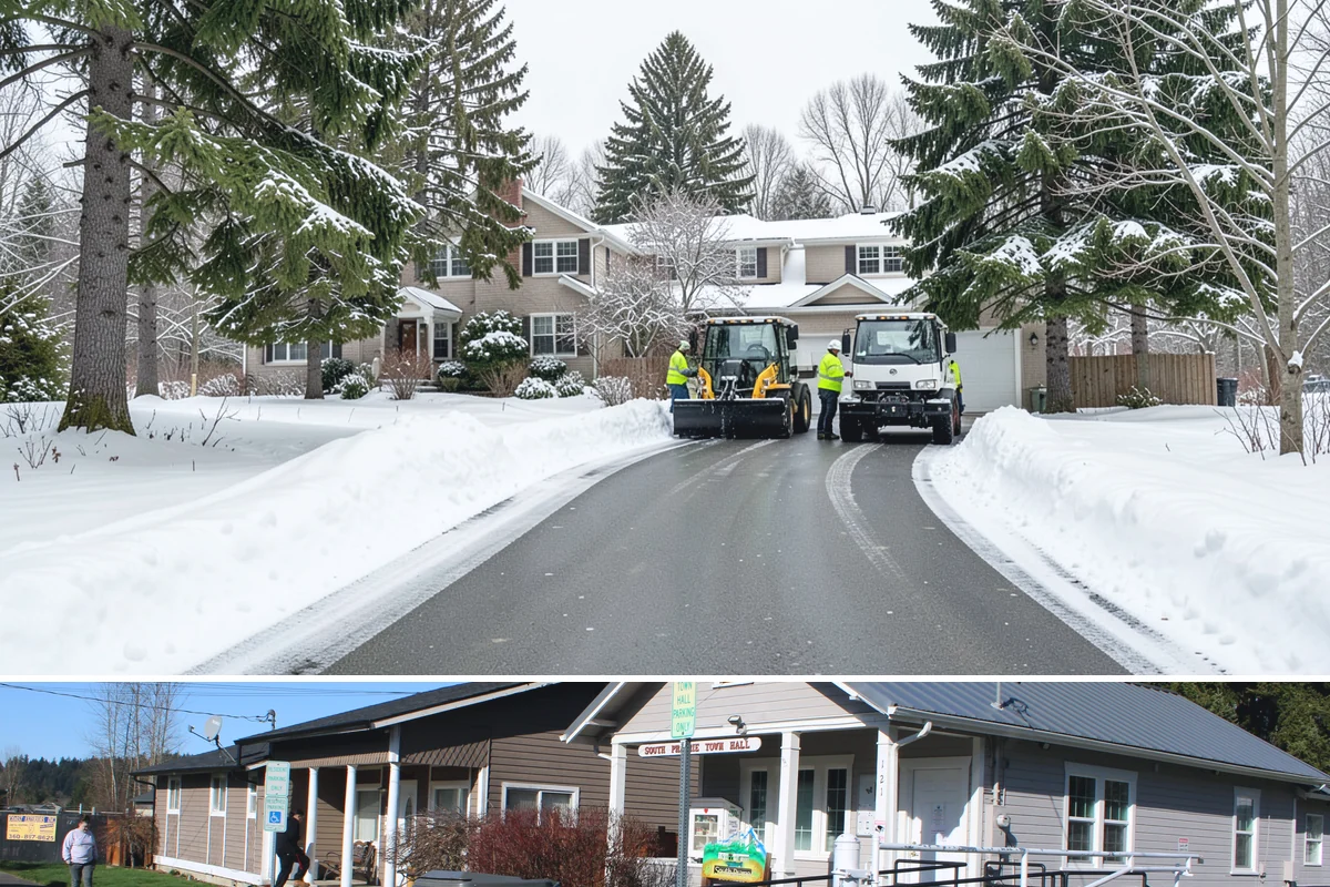 Warehouse Parking Lot Snow Removal in South Prairie, Pierce County, WA - Warehouse lots across Western Washington face peak snow disruption from December through February, when cold nights threaten...