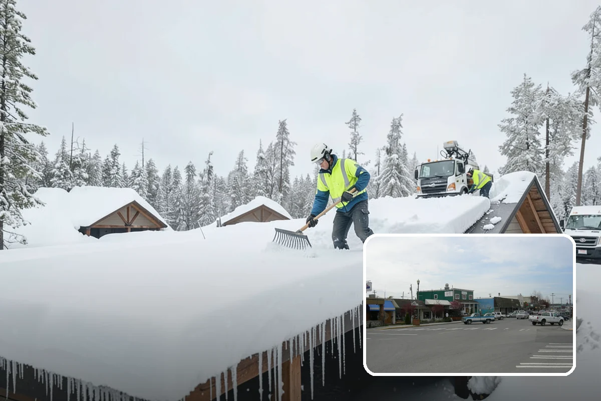 Warehouse Parking Lot Snow Removal in Stanwood, Snohomish County, WA - Dock aprons and truck lanes stay open to protect freight throughput