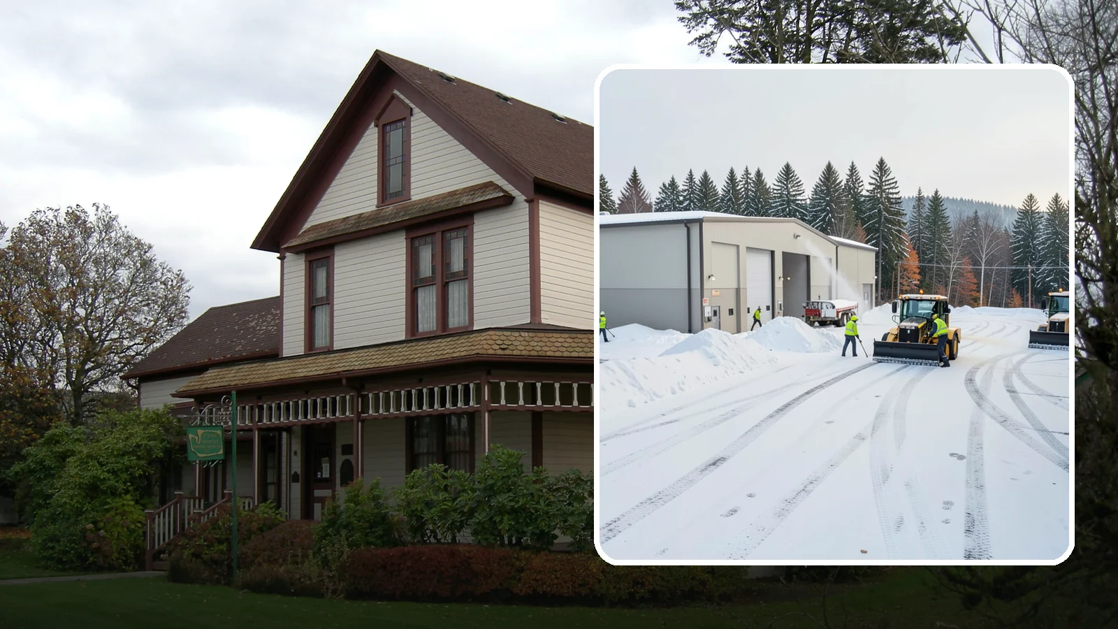 Warehouse Parking Lot Snow Removal in Sumner, Pierce County, WA - We clear warehouse lots, dock aprons, and truck lanes so Western Washington freight keeps flowing in winter.