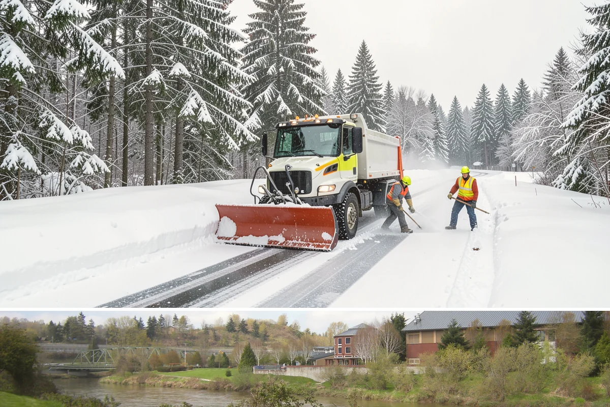 Warehouse Parking Lot Snow Removal in Tukwila, King County, WA - Warehouse lots across Western Washington face peak snow disruption from December through February, when cold nights threaten...