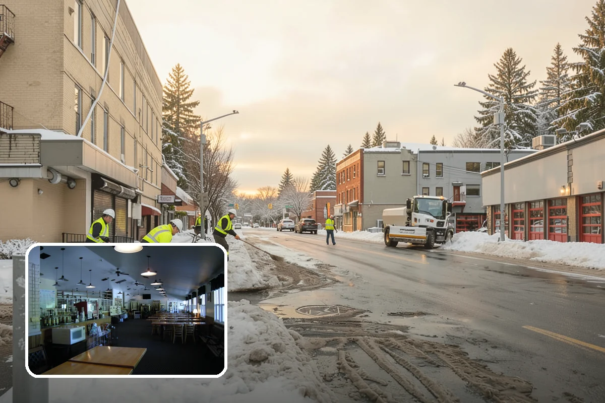 Warehouse Sidewalk Clearing in Black Diamond, King County, WA - Keeps striped pedestrian lanes clear so workers avoid vehicle paths