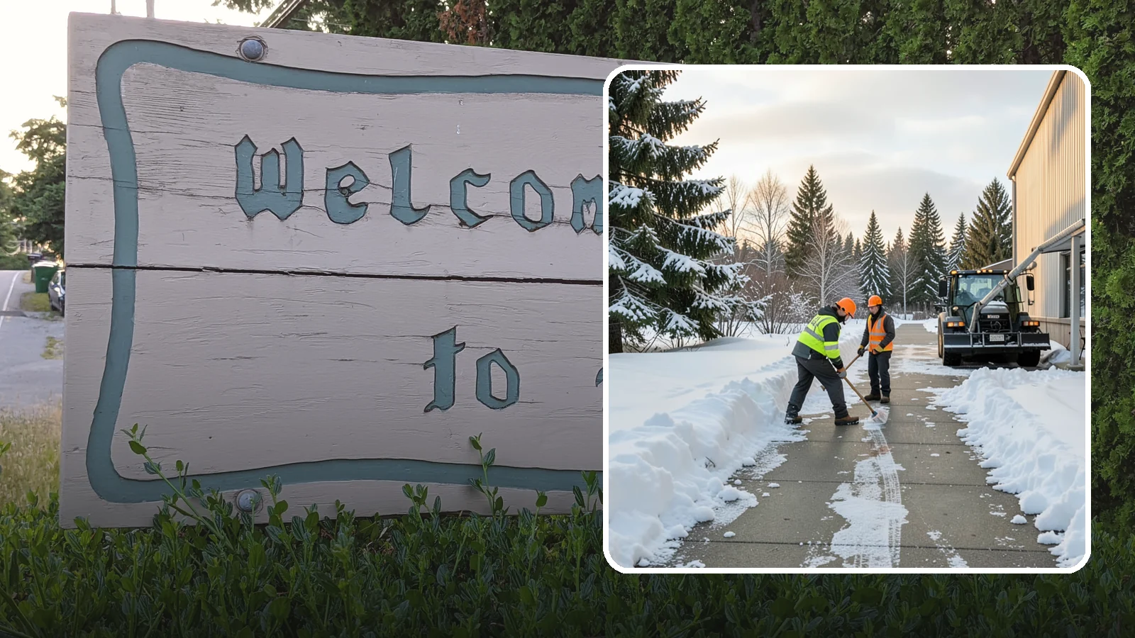 Warehouse Sidewalk Clearing in Brier, Snohomish County, WA - Employee-walkway clearing for Western Washington warehouses, keeping pedestrian routes to entrances and dock offices separate...
