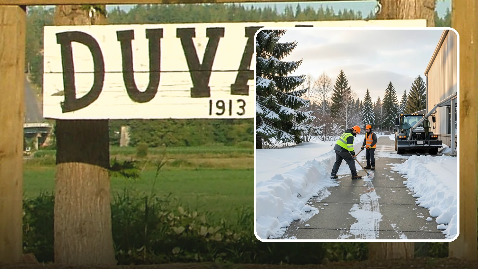 Warehouse Sidewalk Clearing in Duvall, King County, WA - Employee-walkway clearing for Western Washington warehouses, keeping pedestrian routes to entrances and dock offices separate...