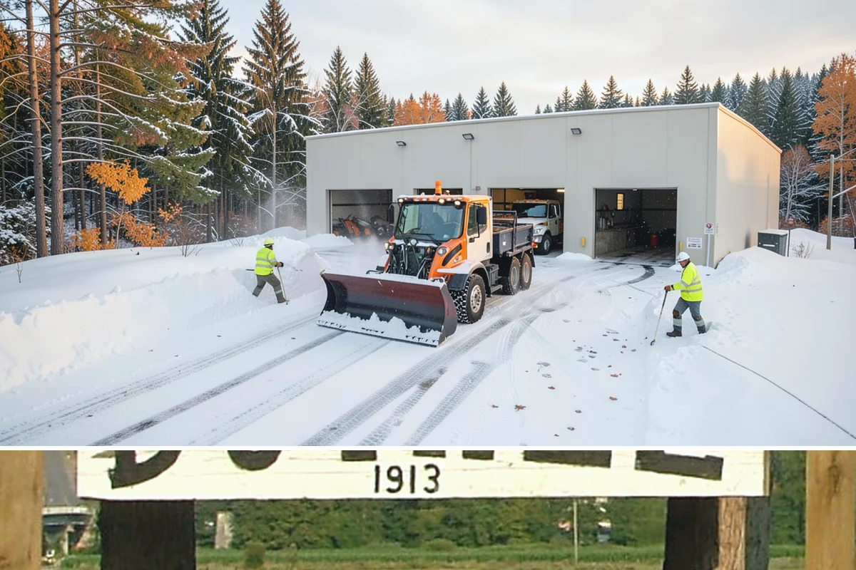 Warehouse Sidewalk Clearing in Duvall, King County, WA - Warehouse sidewalk needs peak from late November through February, when boot-packed snow on shaded dock walks refreezes overnight.