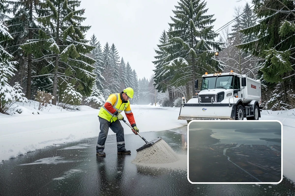 Warehouse Sidewalk Clearing in Fife, Pierce County, WA - Keeps striped pedestrian lanes clear so workers avoid vehicle paths