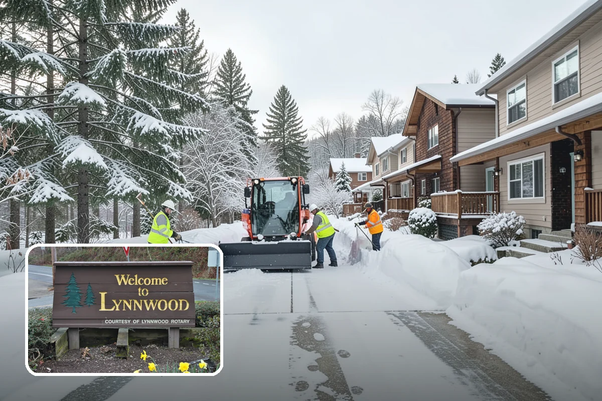 Warehouse Sidewalk Clearing in Lynnwood, Snohomish County, WA - Keeps striped pedestrian lanes clear so workers avoid vehicle paths