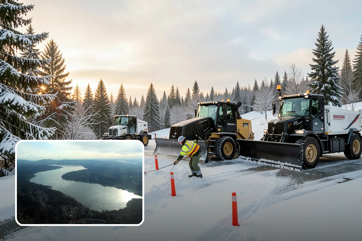 Warehouse Sidewalk Clearing in Sammamish, King County, WA - Keeps striped pedestrian lanes clear so workers avoid vehicle paths