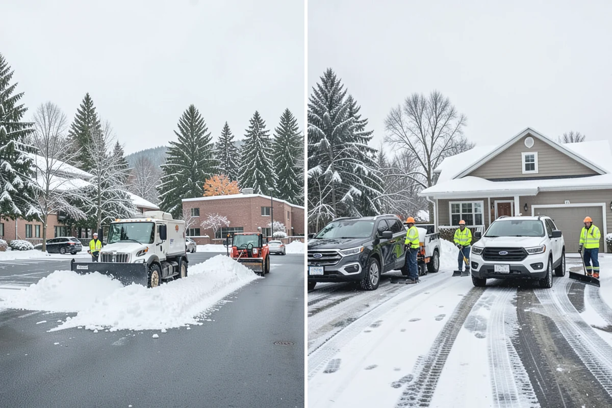 Warehouse Snow Hauling in Auburn, King County, WA - We map dock faces, truck lanes, and staging areas